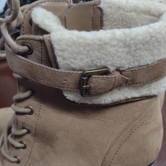 Women's Y2K Tan Ankle Boots - Picture 11 of 13